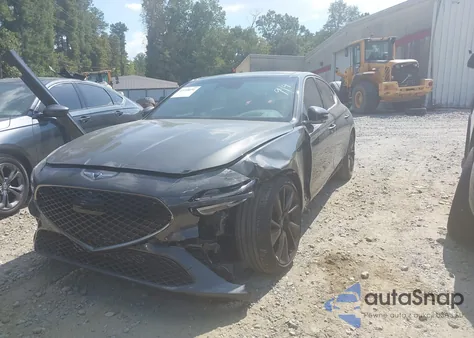 2023 Genesis G70 3.3T Rwd from USA, damaged, VIN KMTG54TE2PU119798